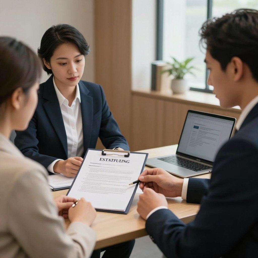 Consulta profesional sobre planificación patrimonial con documentos de fideicomiso