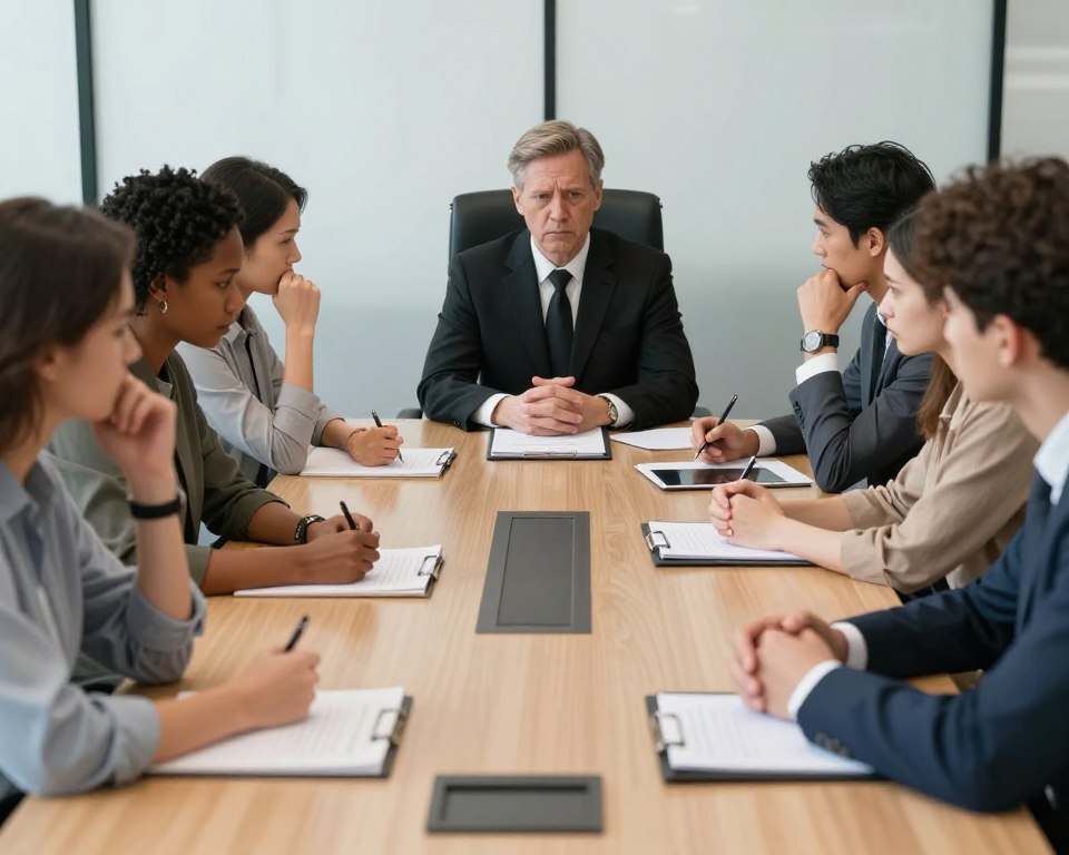 Familia en desacuerdo durante proceso de herencia sin testamento