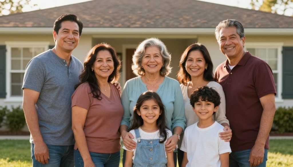 Familia protegida por planificación patrimonial profesional