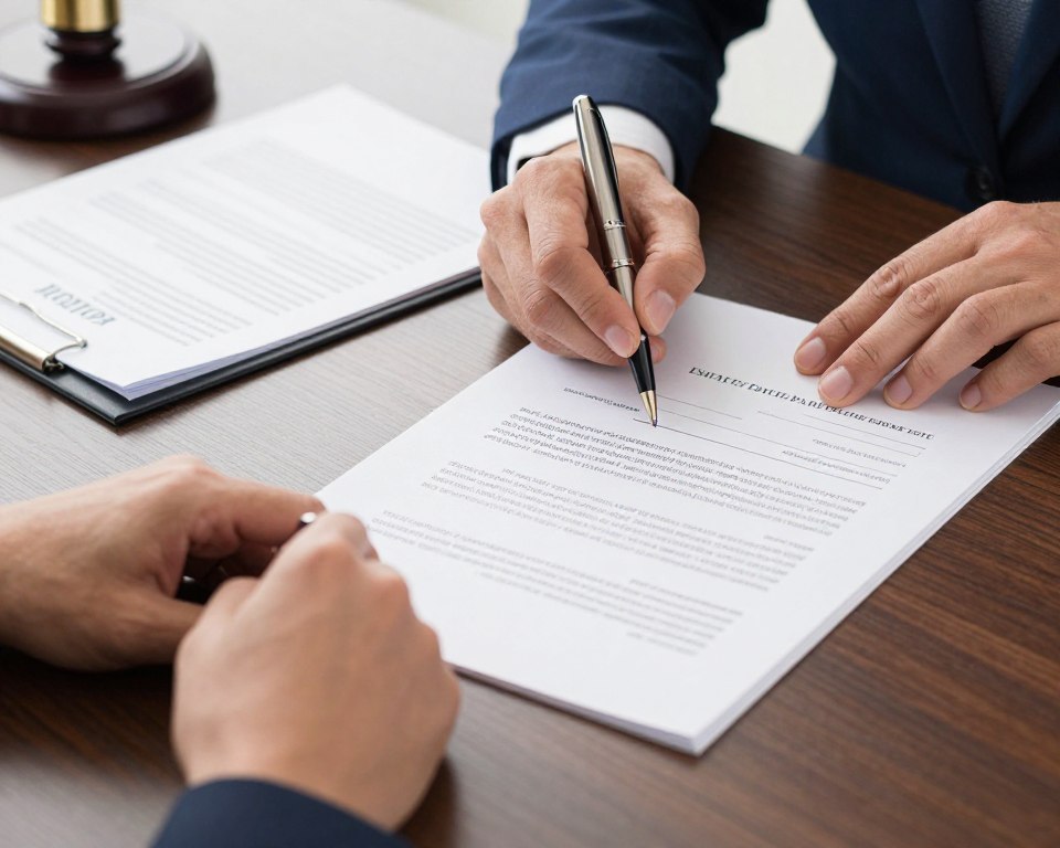 Firma de documentos de planificación patrimonial con representación legal
