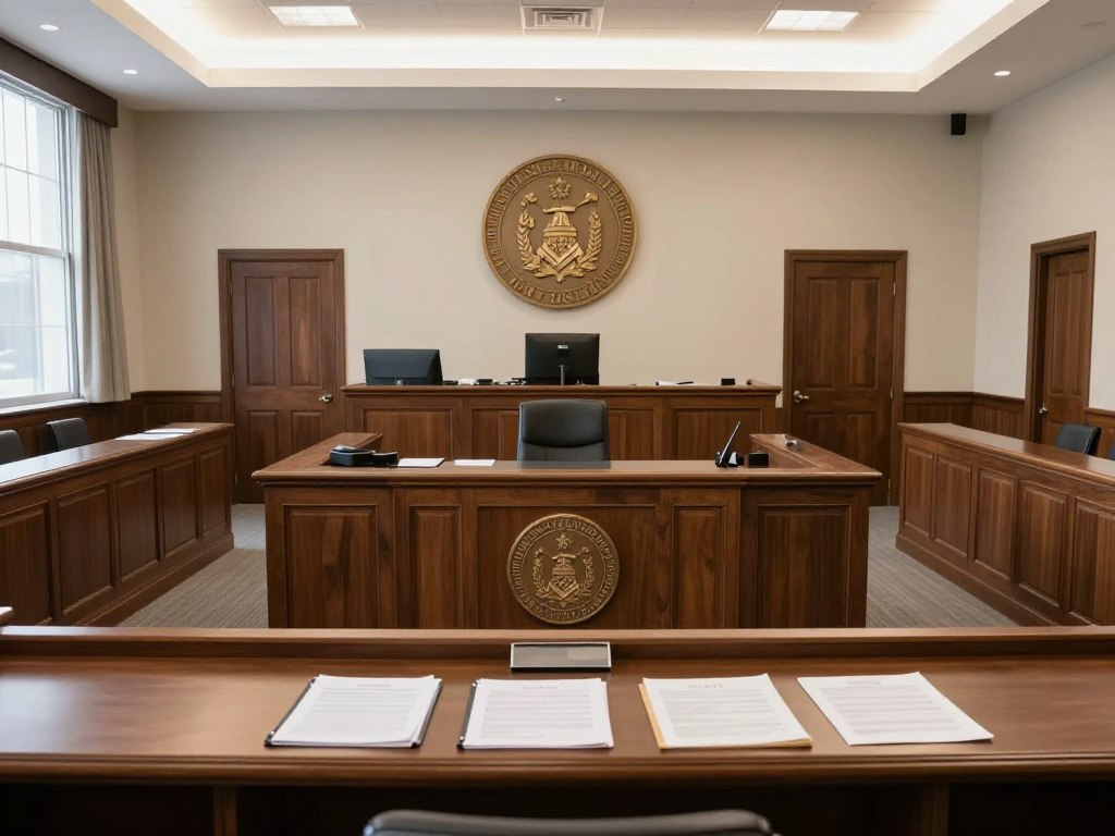 Tribunal de probate en Estados Unidos procesando casos de sucesión intestada