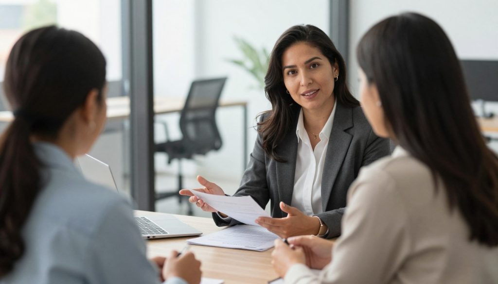 abogado especialista planificación patrimonial asesorando cliente