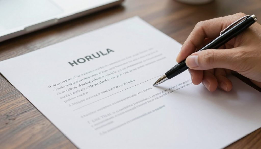 documento testamento firmado con éxito