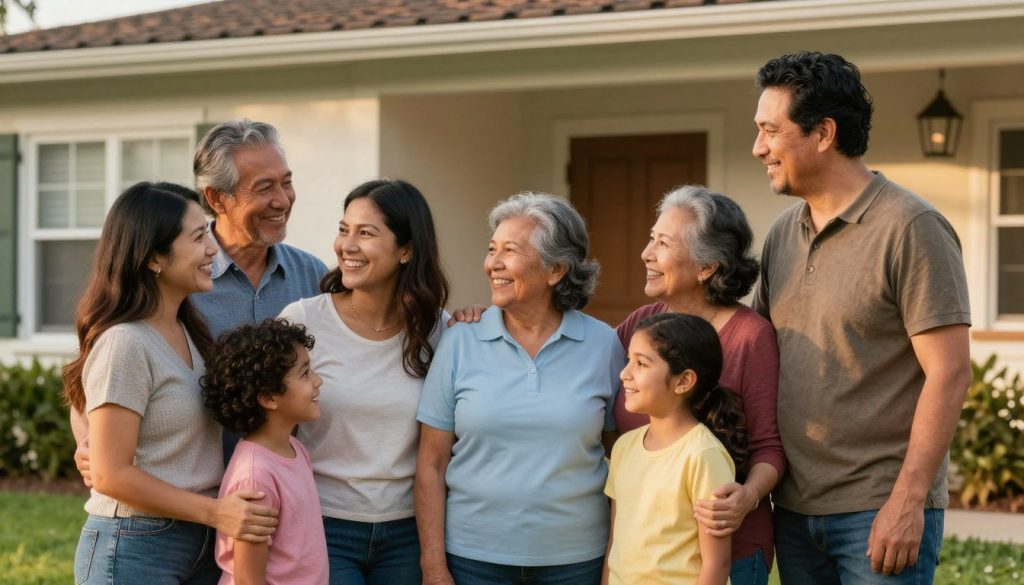 familia feliz con plan patrimonial completo