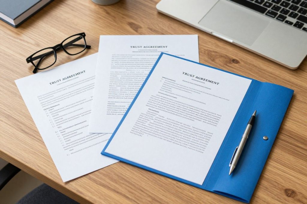 fideicomiso living trust documentos legales