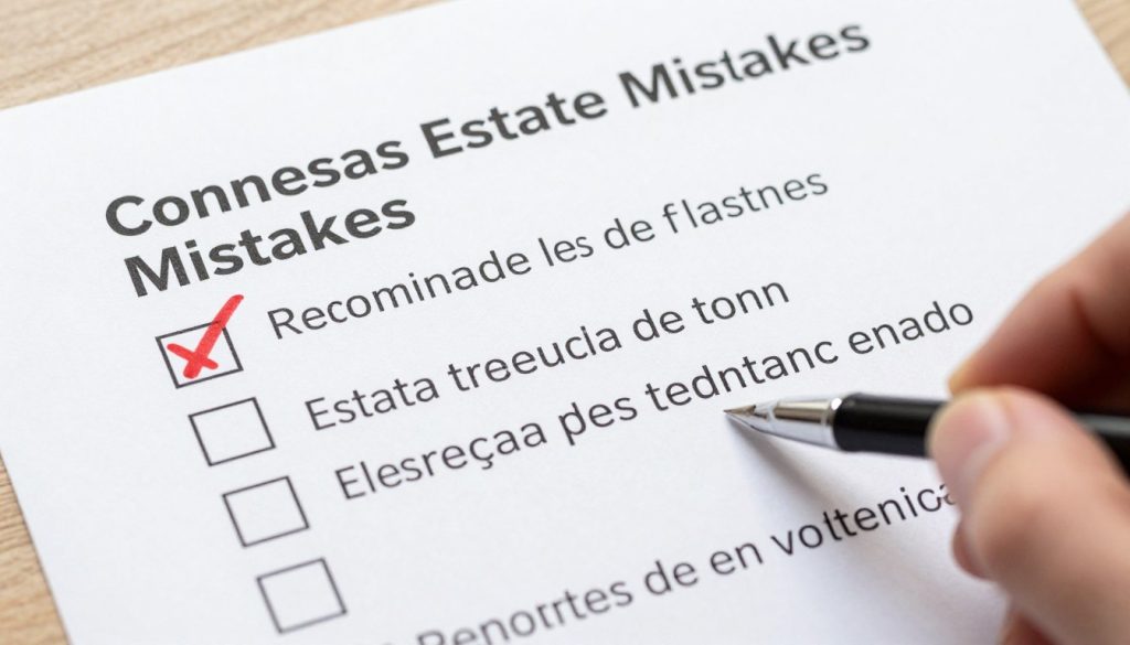 lista de errores comunes en planificación patrimonial