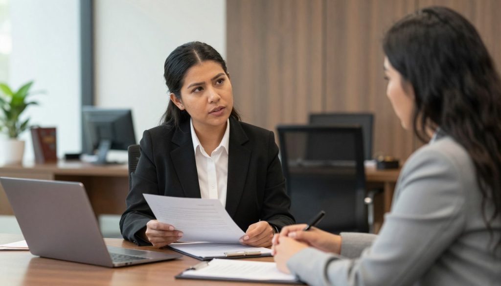persona reunida con abogado para planificación patrimonial
