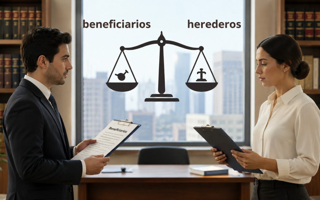 Beneficiarios designados vs herederos: diferencias clave